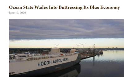 ecoRI News: Ocean State Wades Into Buttressing Its Blue Economy