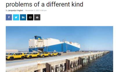 PBN: At Quonset port, supply chain problems of a different kind