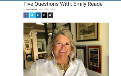 Providence Business News: Five Questions with Emily Reade