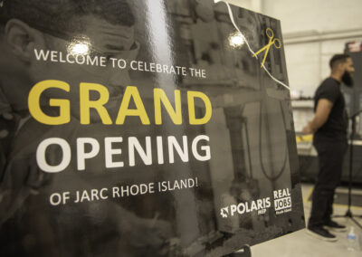 The JARC Rhode Island grand opening celebration on May 19, 2023, was attended by more than 150.
